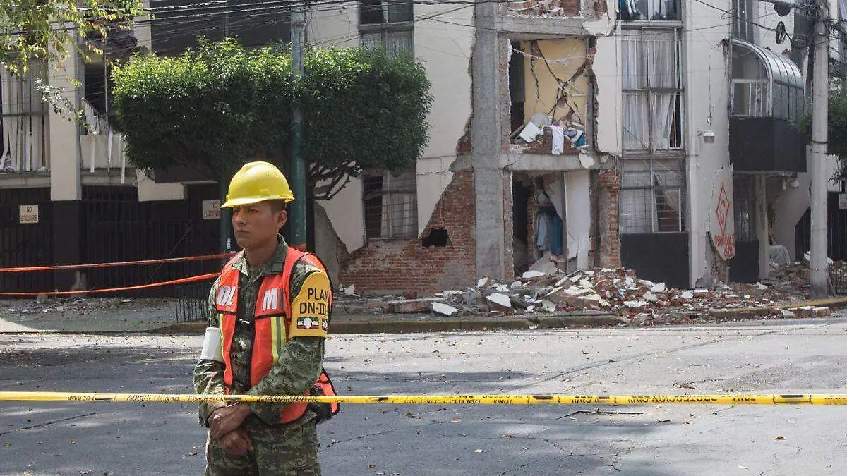 Edificios colapsados en sismo 2017